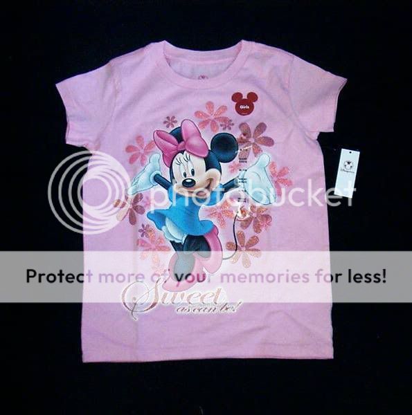 princess_trunk Disney Minnie Mouse Pink Outfit Set  