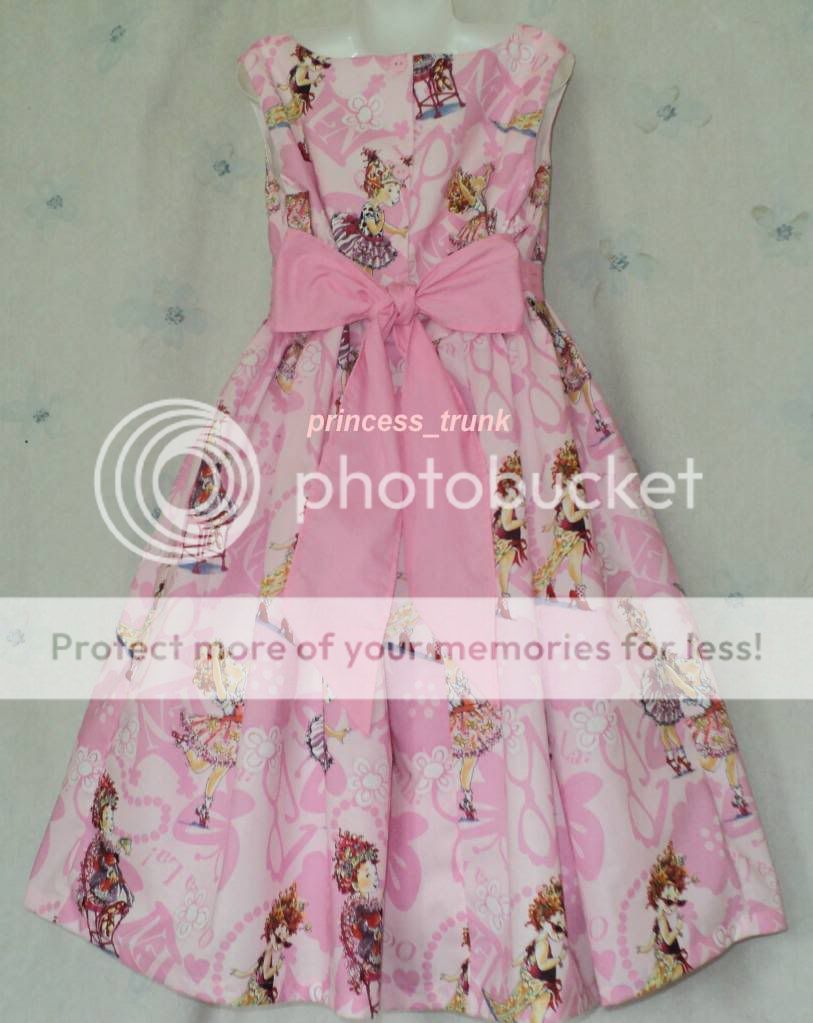 Princess Trunk RARE Fancy Nancy Blue Dress Sz 12M 10yrs Sale Price
