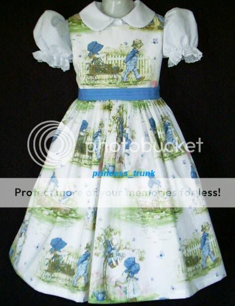 princess_trunk Daisy Kingdom Holly Hobbie Scenic Dress  