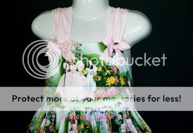 Licensed Wizard Of OZ Dorothy/Glinda In Munchkin Dress  