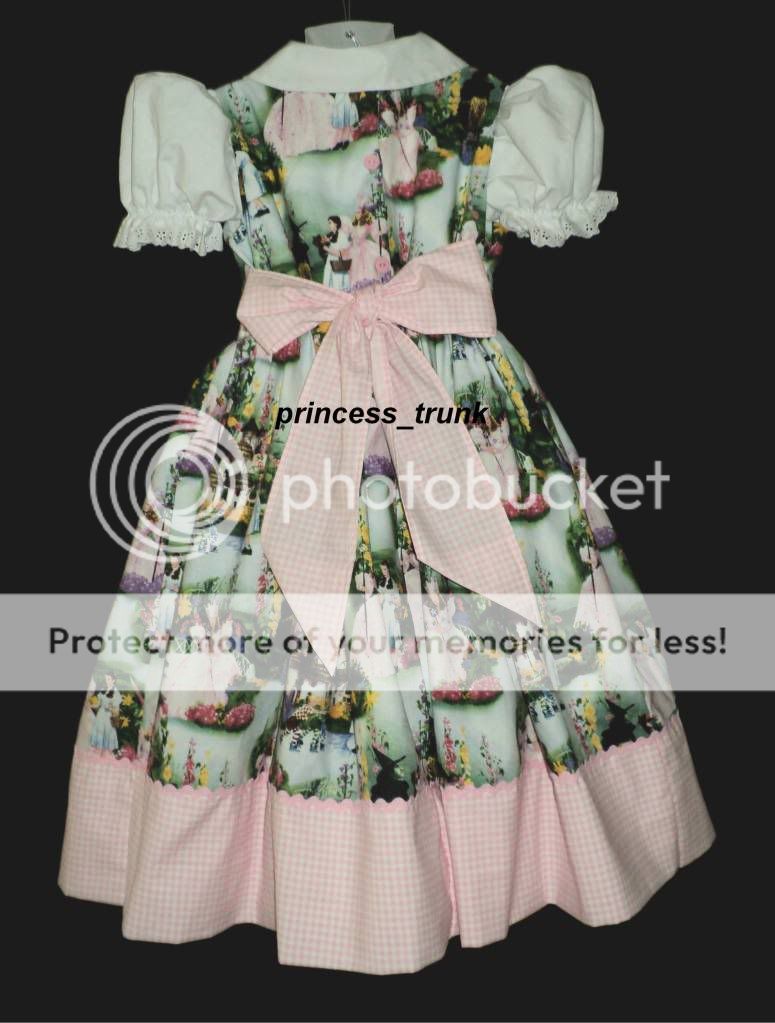 Licensed Wizard Of OZ Dorothy/Glinda In Munchkin Dress  