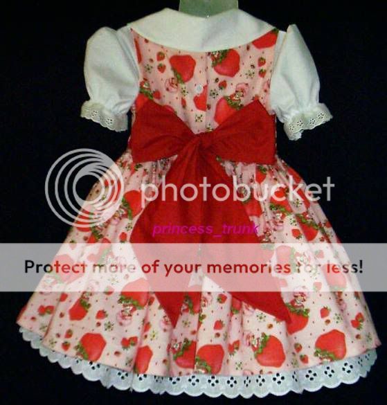 princess_trunk Strawberry Shortcake on Pink Dress Cust  