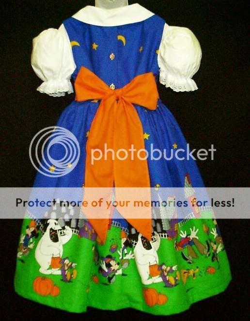 princess_trunk Disney Minnie/Mickey/Goofy Halloween Border Dress 