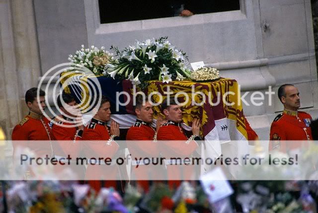 Diana's Casket Being Carried Out Of Westminster Abbey Photo by ...