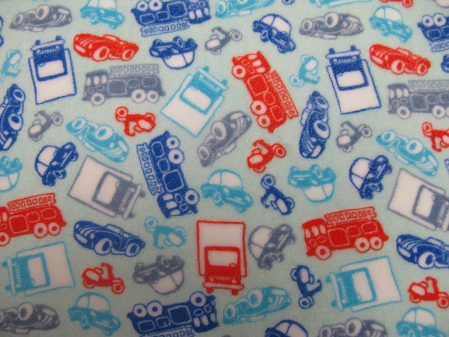 2yd x 60" Transportation - Cotton VELOUR fabric 2yd x 60" Transportation - Cotton VELOUR fabric