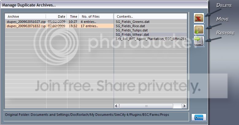 Dealing with archived duplicates..