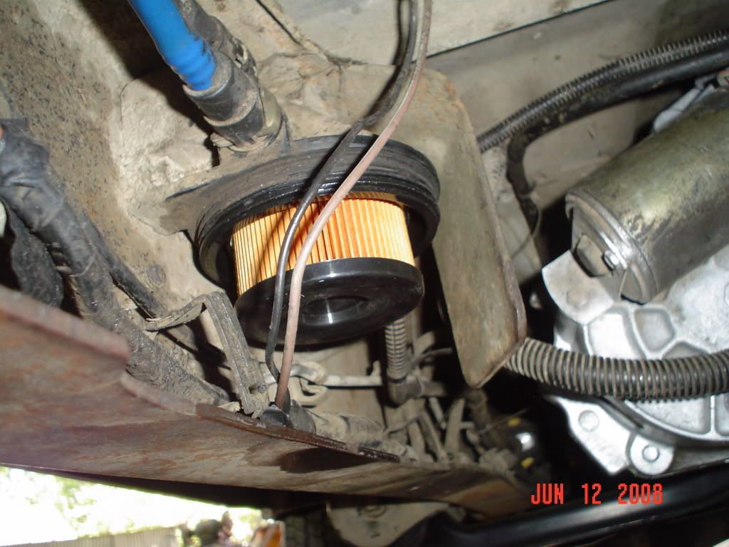 Change fuel filter on 1998 ford ranger #3