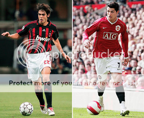 kaka et c ronaldo Pictures, Images and Photos