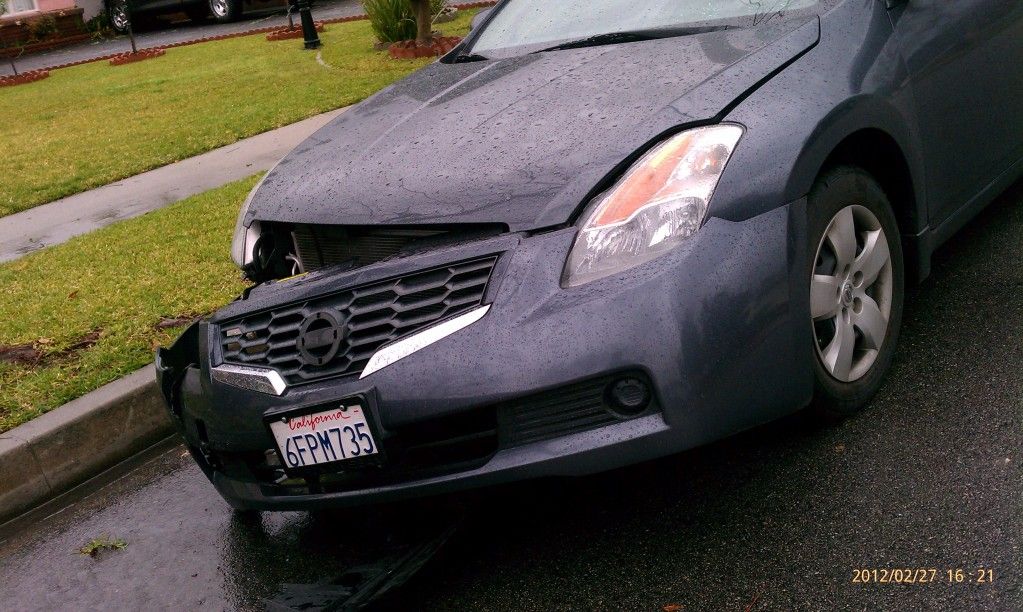 so my coupe is wrecked - Nissan Forum | Nissan Forums so my coupe is wrecked - Nissan Forum | Nissan Forums