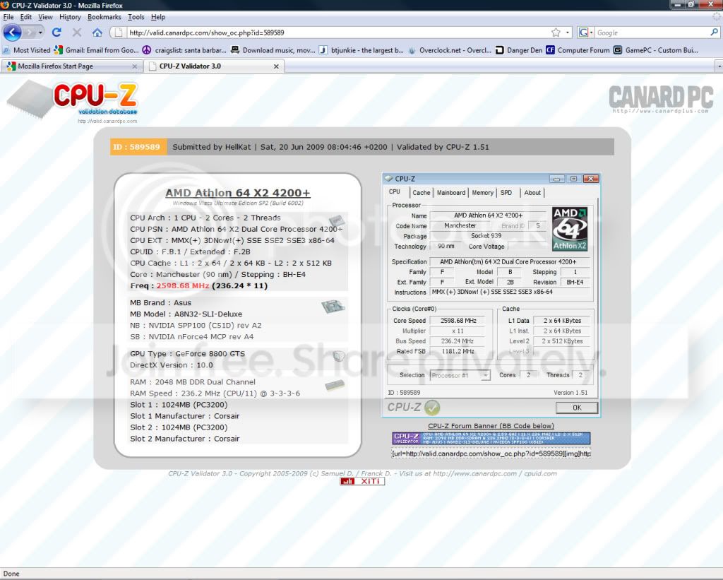 My First Stable Overclock Overclock Net