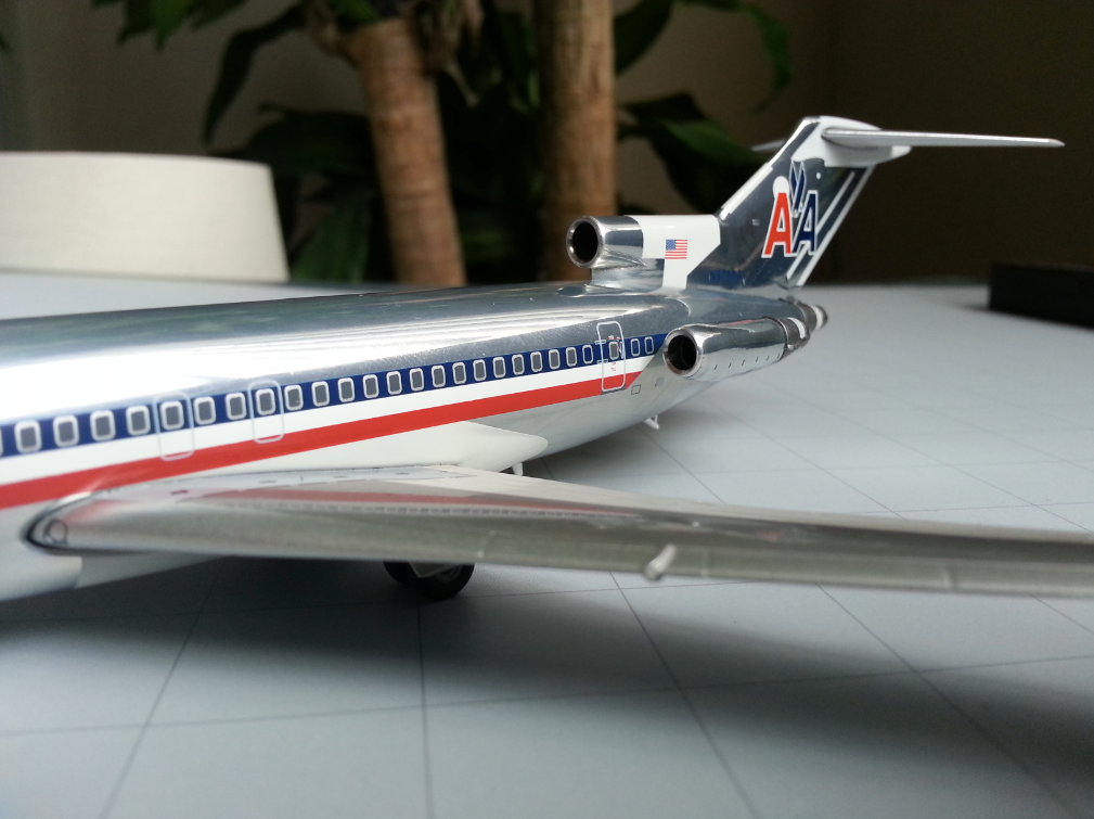 Gemini200 American Airlines 727-200 arrival - DA.C