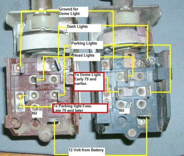 Help with wiring Light switch 1969 cj - JeepForum.com jeep cj5 headlight switch wiring diagram 