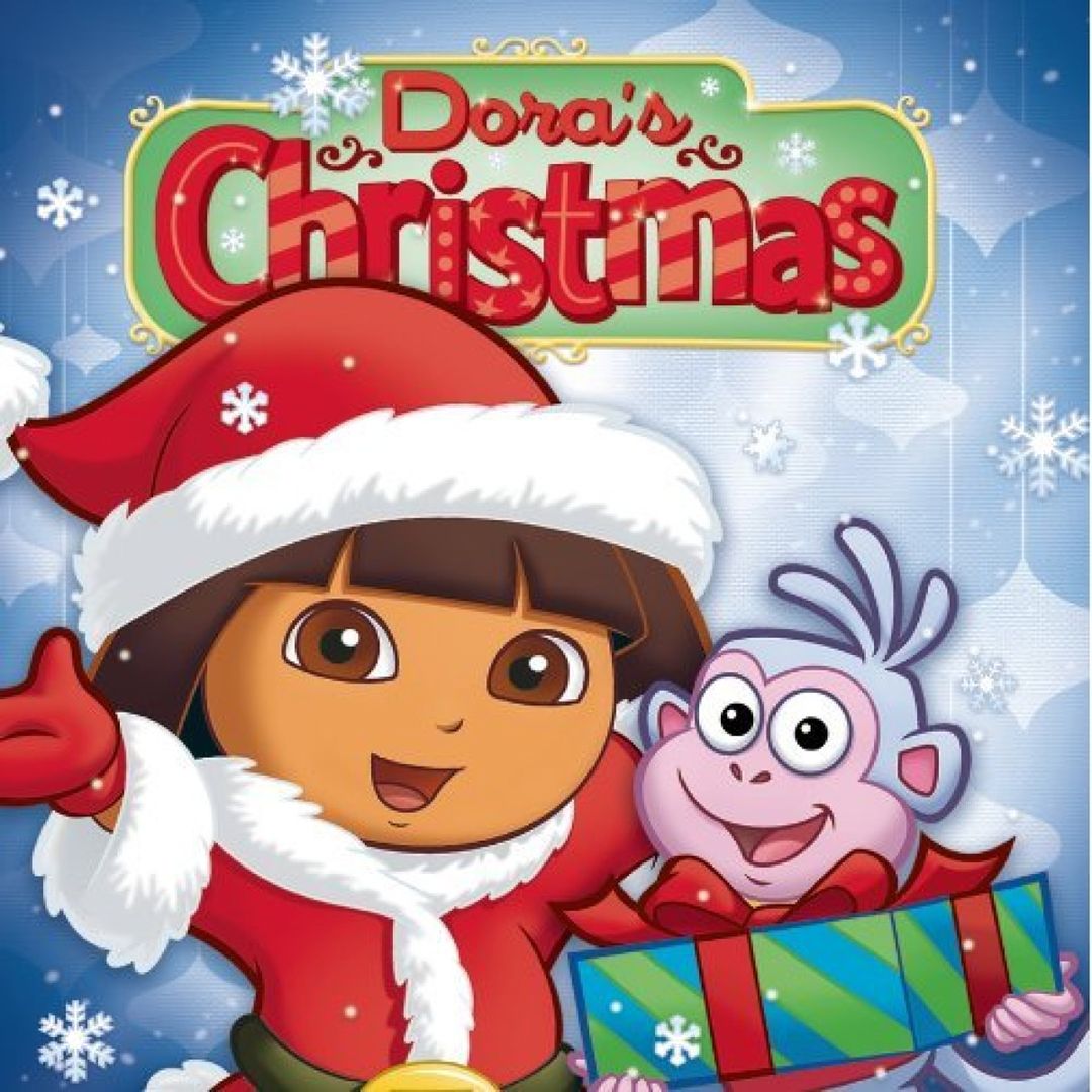 Dora Christmas Picture, Dora Christmas Coloring Pages
