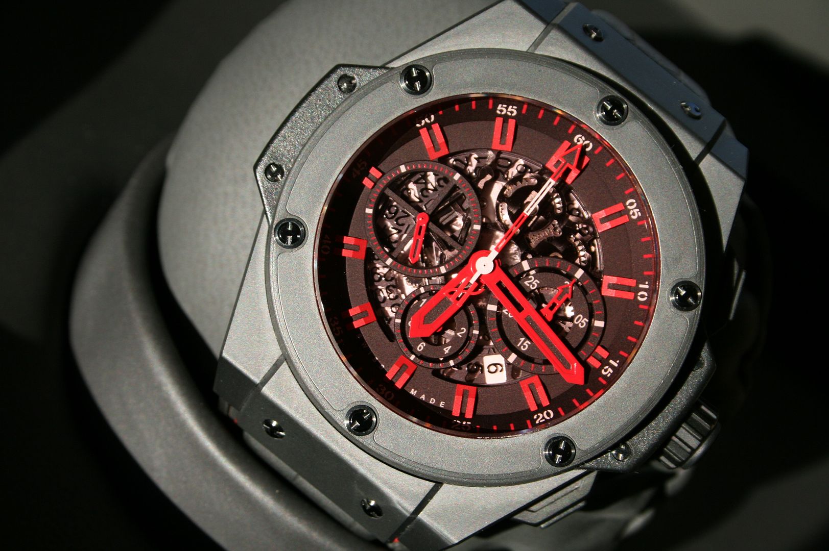 FS: Hublot Big Bang King Power 48mm Congo Black and Red model 710.CI ...