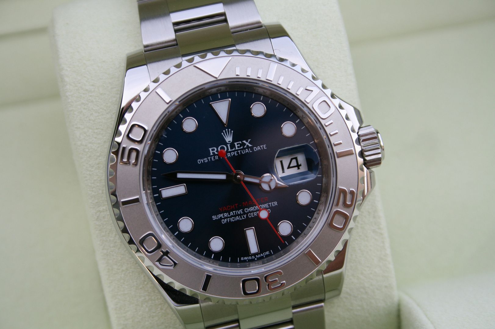 FS: Rolex 116622 Blue Dial Yachtmaster New Model Priced to SELL - Rolex ...