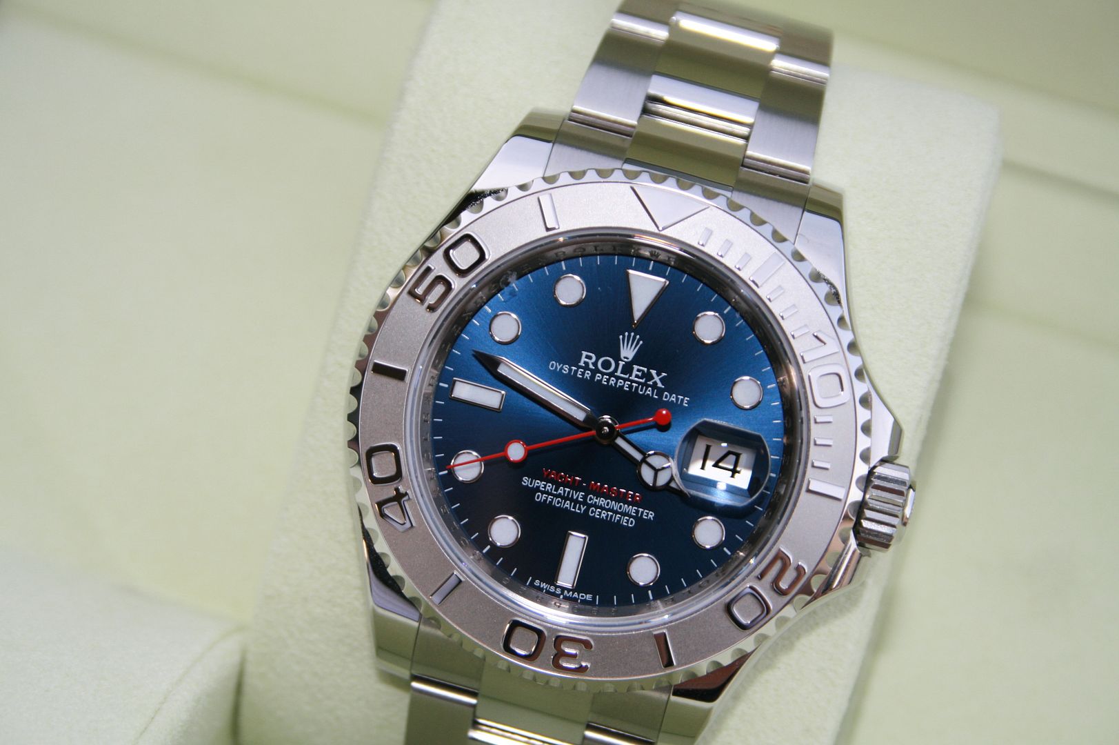 FS: Rolex 116622 Blue Dial Yachtmaster New Model Priced to SELL - Rolex ...
